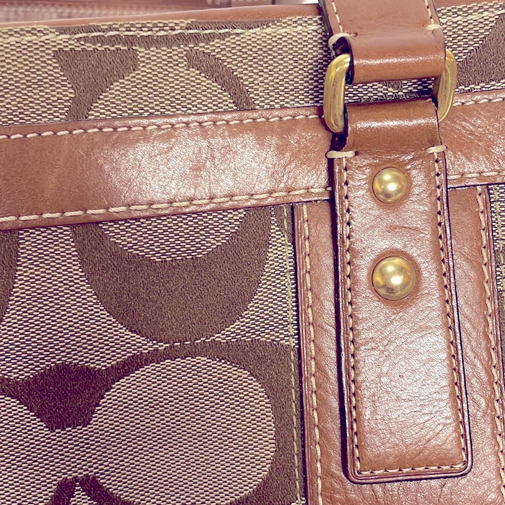 Vintage Coach signature shoulder bag (00773-11071) - Picture 16 of 16